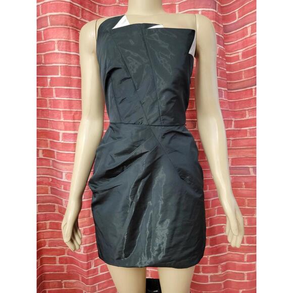 Dresses & Skirts - Alice + Olivia Black Strapless Size S Women's Mini Dress #CB2